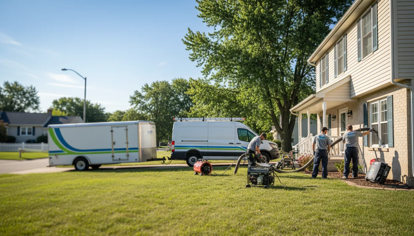 Flooded Basement Restoration And Cleanup With Repair in Stantonsburg, NC near me